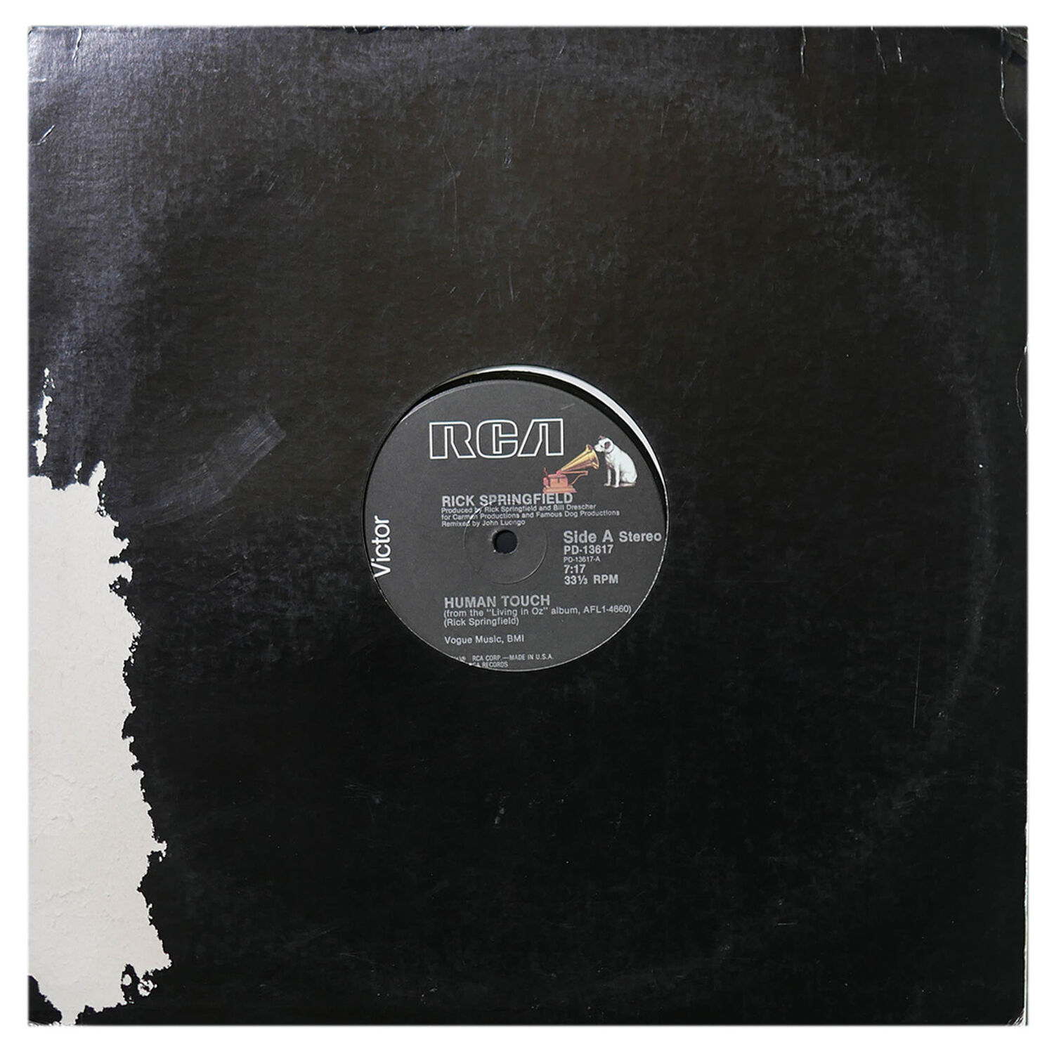 Rick Springfield - Human Touch | 12" Maxi Single Usado image number 0.0