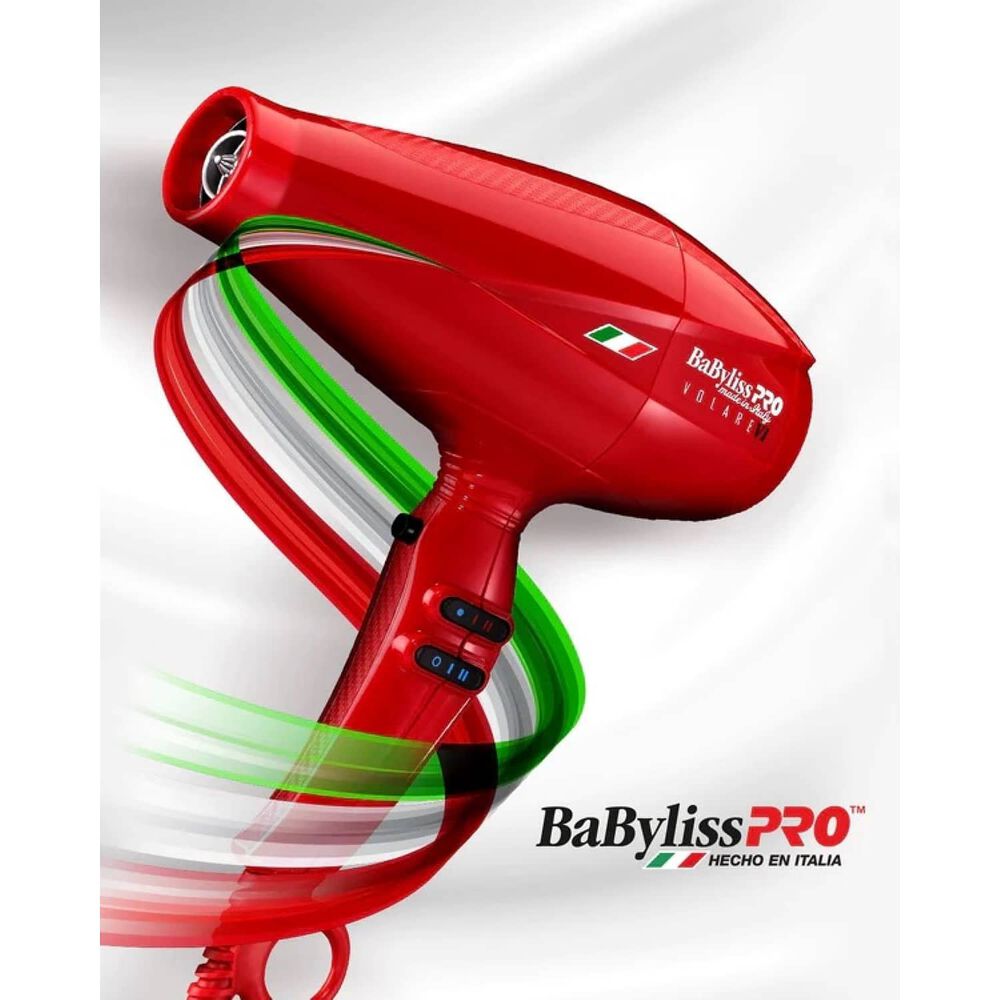 Secador Volare V1 Motor 6 Niveles Ferrari Babylisspro Rojo image number 2.0
