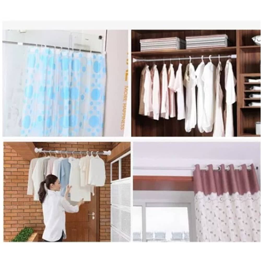 Barra Extensible 110-200cms Cortina De Ducha image number 2.0