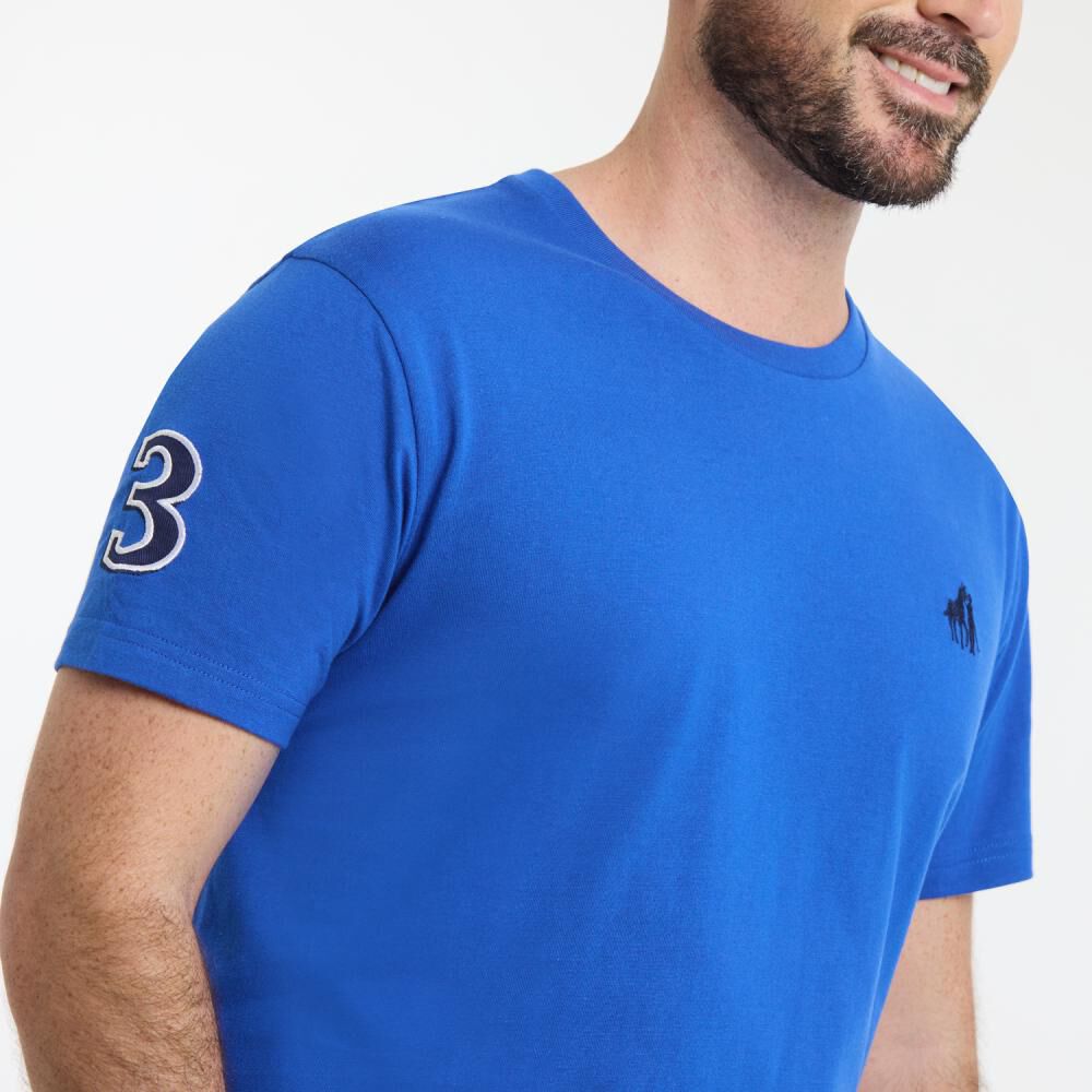 Polera Manga Corta Cuello Redondo Hombre The King's Polo Club image number 4.0
