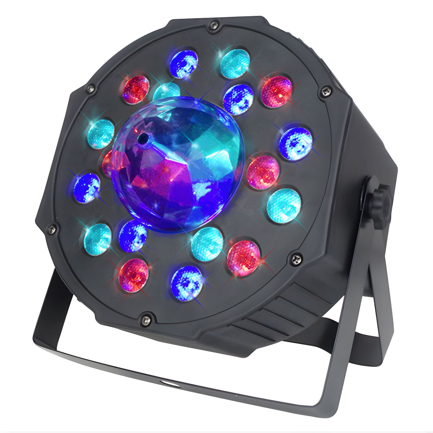 Foco Par Led 18 Rgb Giratorio 60w Con Control Dmx - Ps image number 0.0