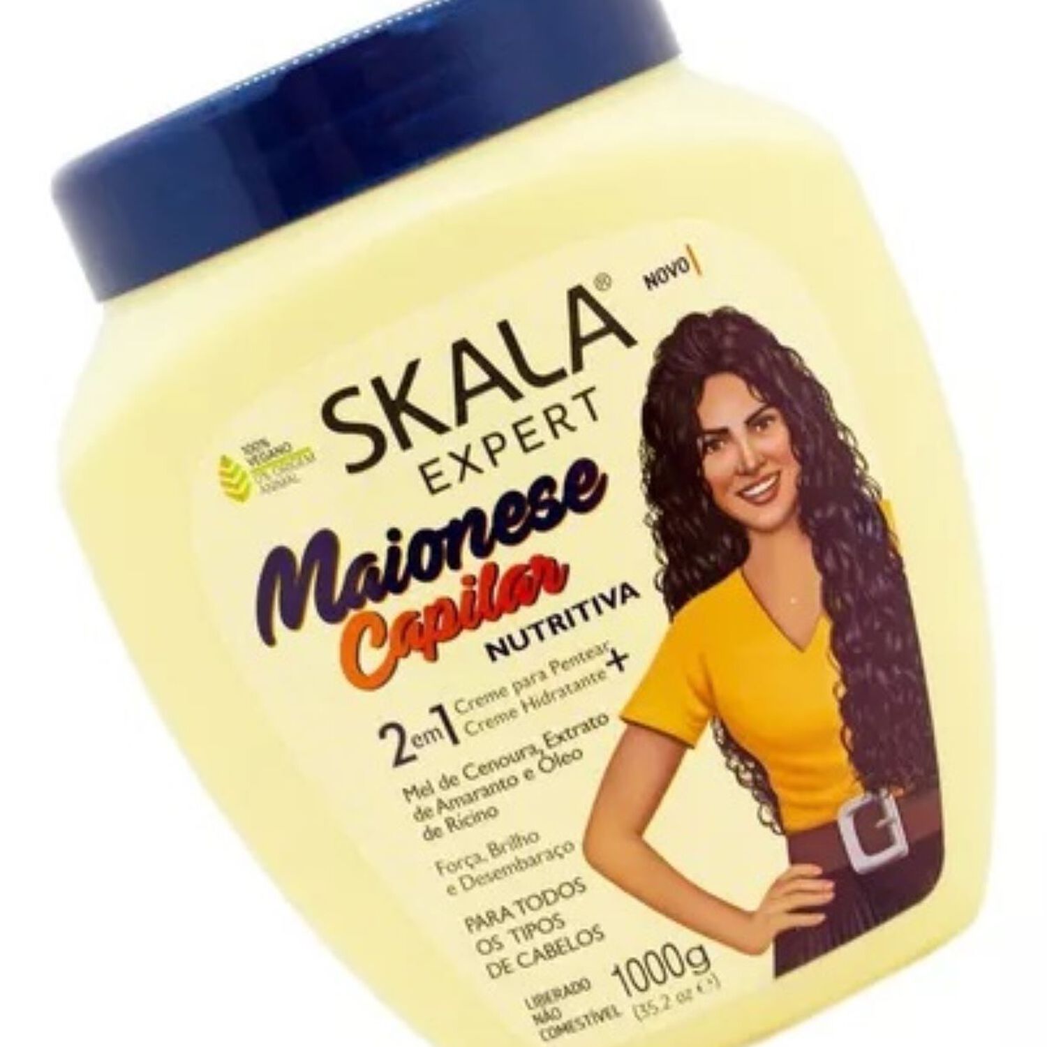 Mascara Maionesa Capilar Nutritiva 2en1 Expert Skala 1kg image number 1.0