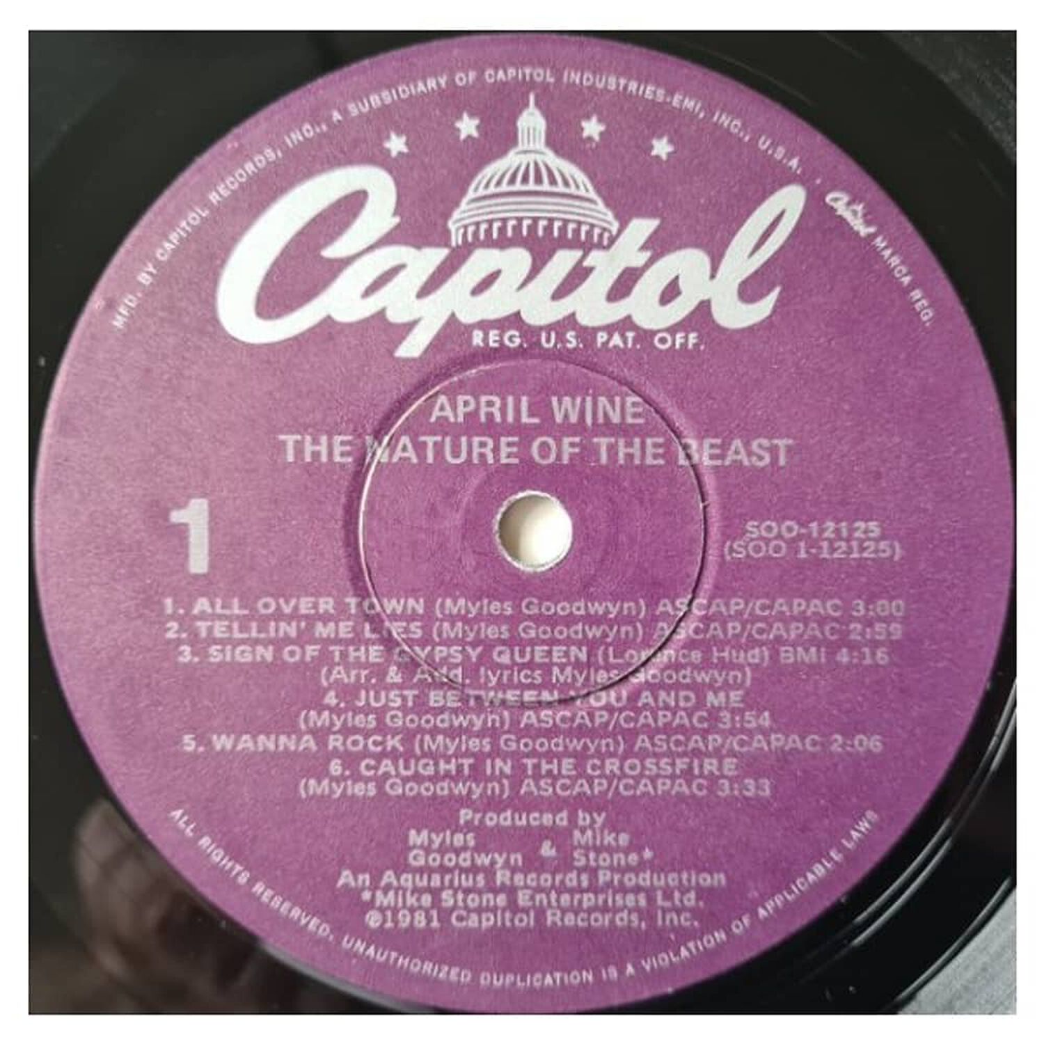 April Wine - The Nature Of The Beast | Vinilo Usado image number 3.0