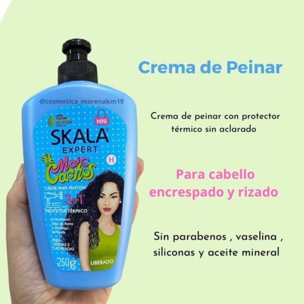 Crema Para Peinar 3en1 Mais Cachos Skala Expert 250 G image number 3.0