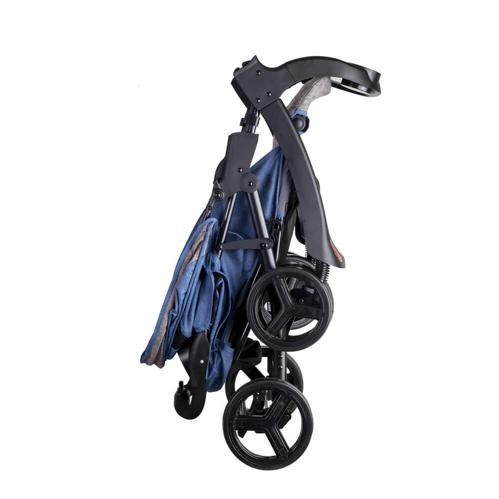 Coche Travel System Lisboa Gris Azul image number 7.0