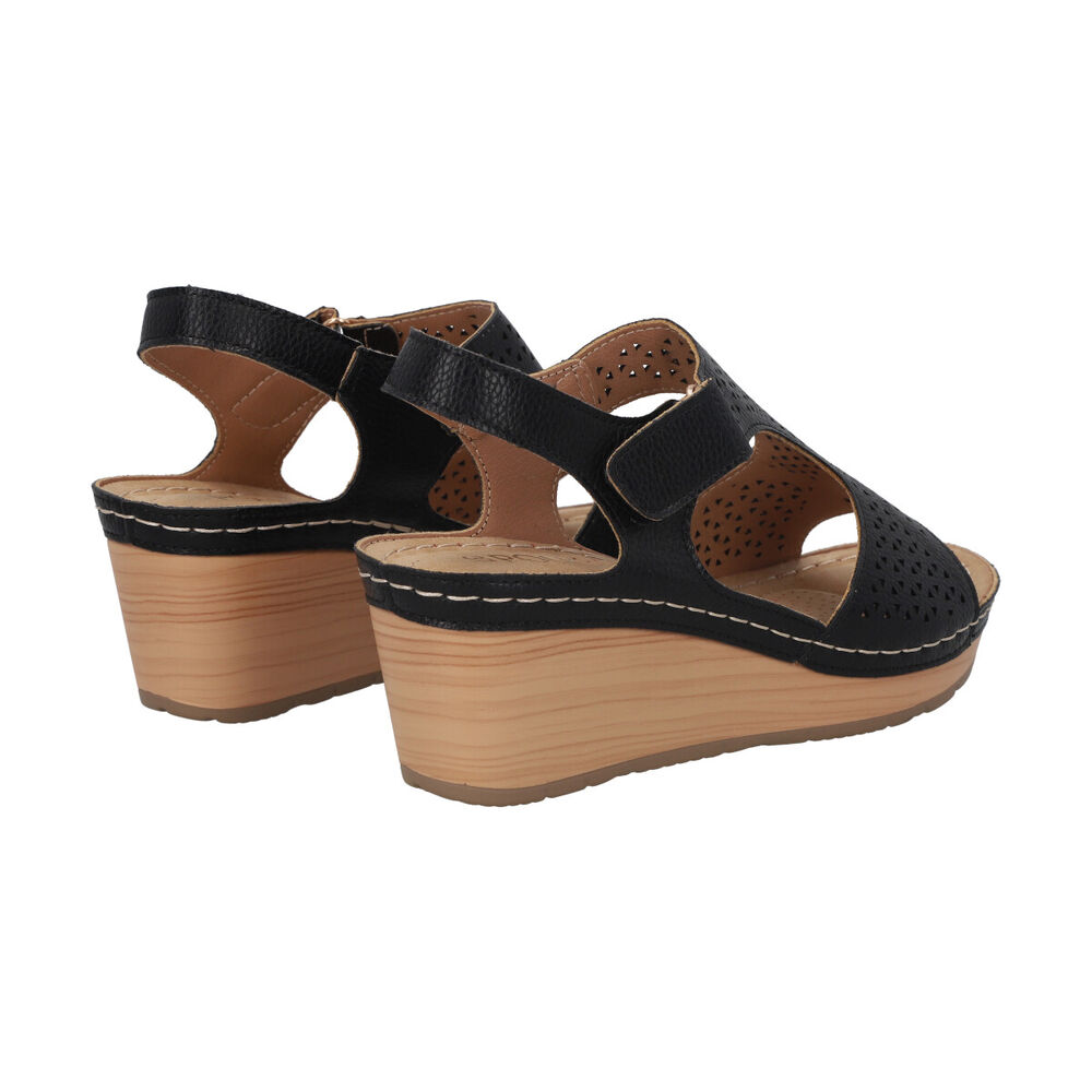 Sandalia Mujer Negro Kylie Police image number 3.0