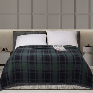Frazada T&eacute;rmica N&oacute;rdica Dise&ntilde;o Escoces 1.5 Plazas 150x210 Cm