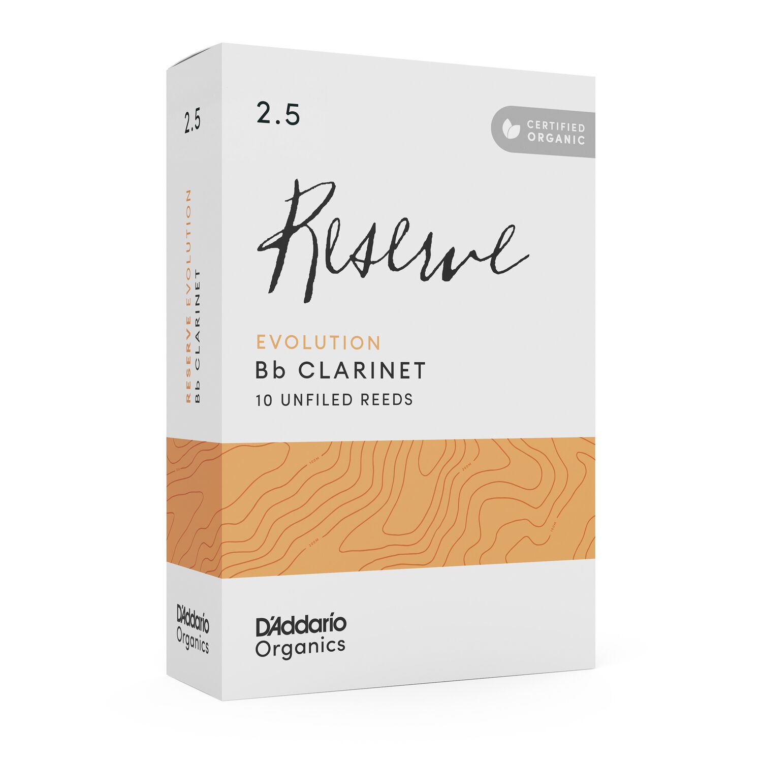 Ca&ntilde;as Clarinete Bb 2.5 Organic Reserve Pack 10 Daddario image number 4.0