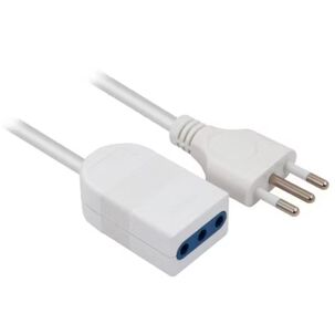 Extension Alargador 5 Mts 250v 10a Blanco