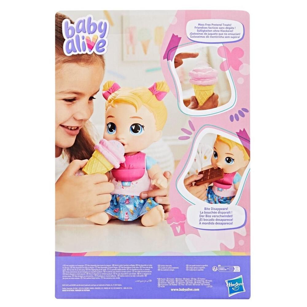 Mu&ntilde;eca Baby Alive Dulces Golosinas Harper Hugs image number 3.0