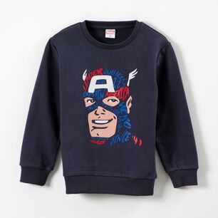 Polerón Cerrado Niño Capitan America Avengers