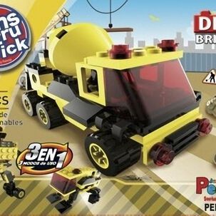 Juego Constru Brick Camion Hormigón 3 En 1 | Lego Compatible