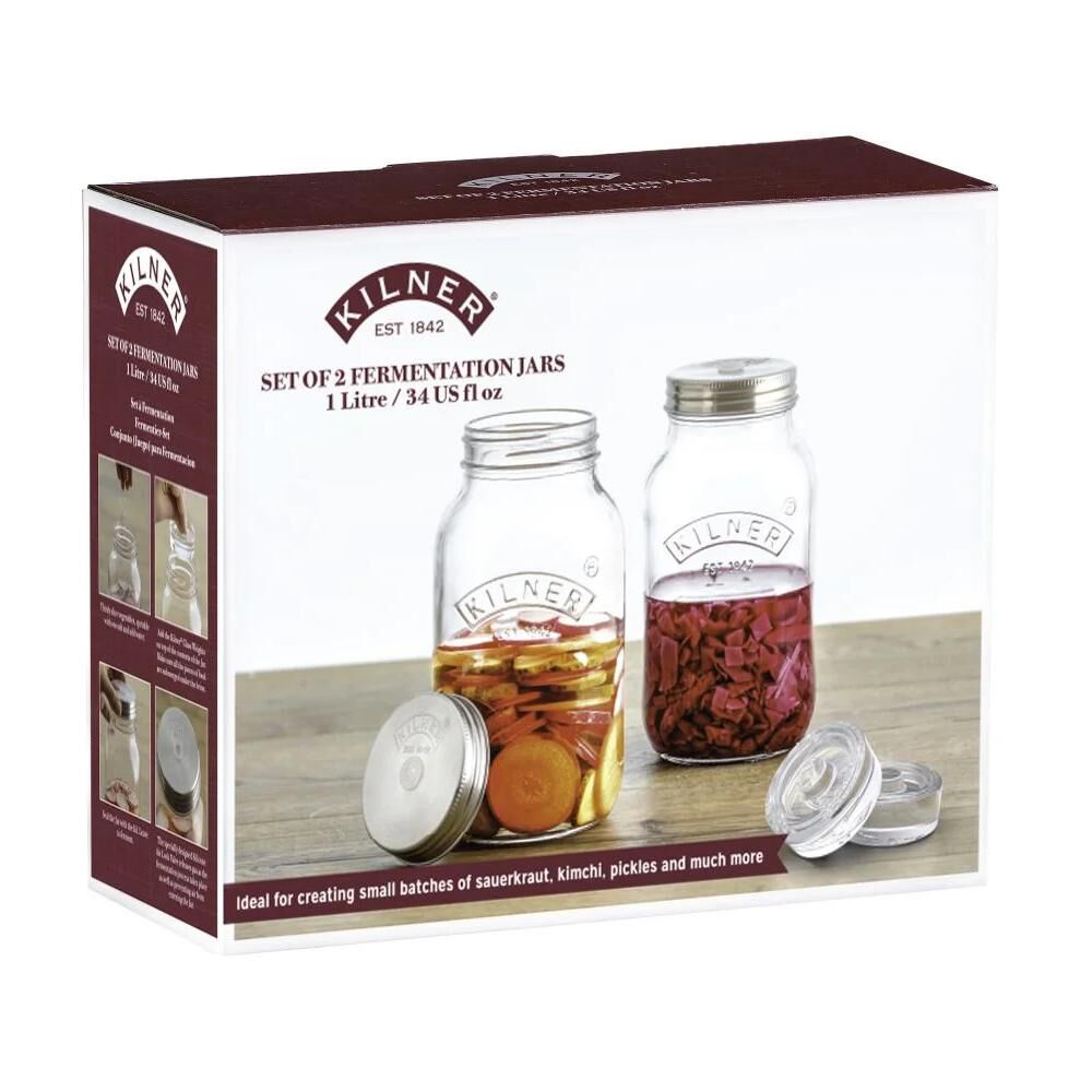 Set De Frascos Para Fermentar  Kilner / 2 Piezas image number 2.0