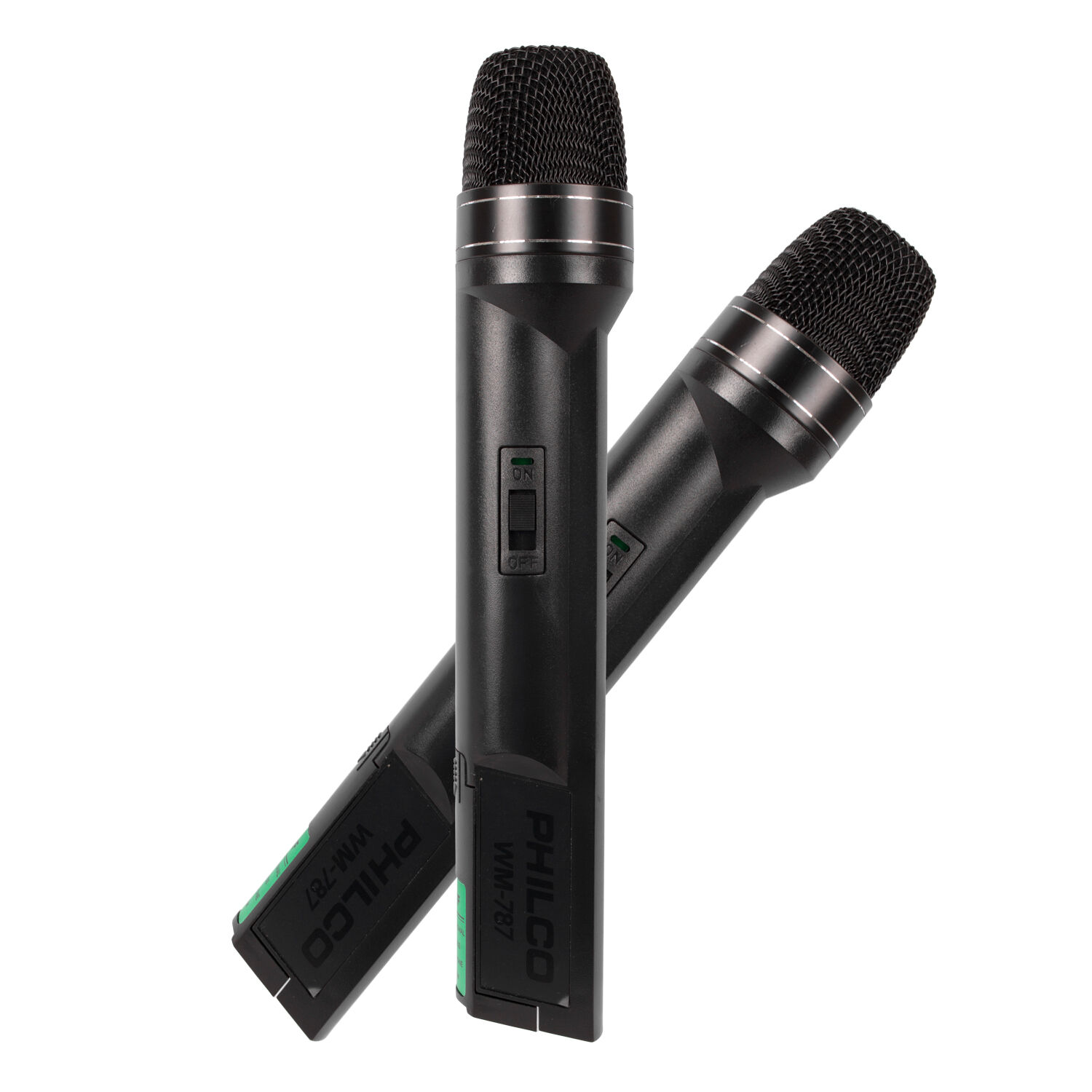 Pack De 2 Micr&oacute;fonos Inal&aacute;mbricos Vhf Pro Wm-787 Audio Hd image number 3.0