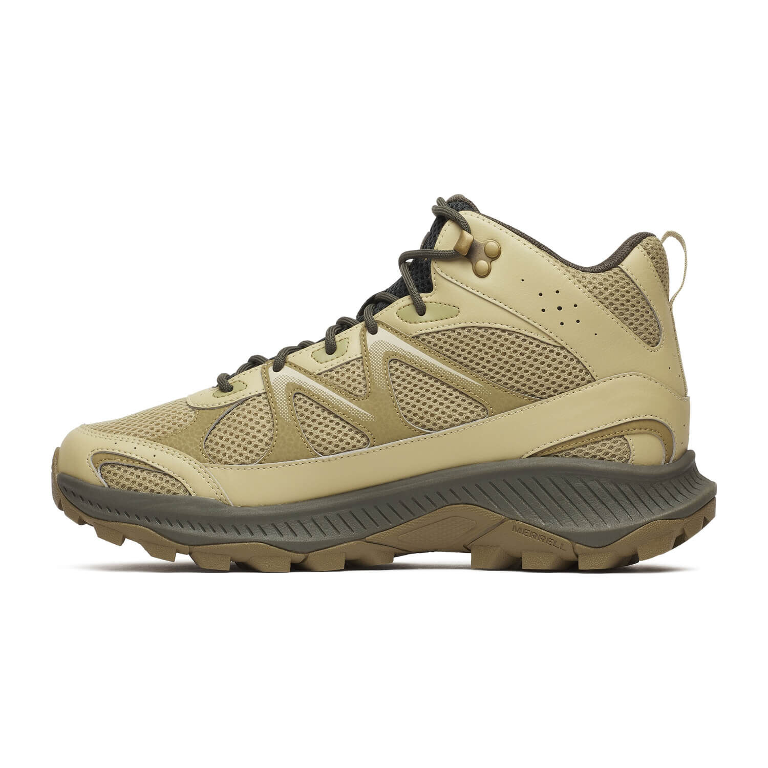 Bot&iacute;n Merrell Tempo Exp Mid Impermeable Verde Hombre image number 2.0