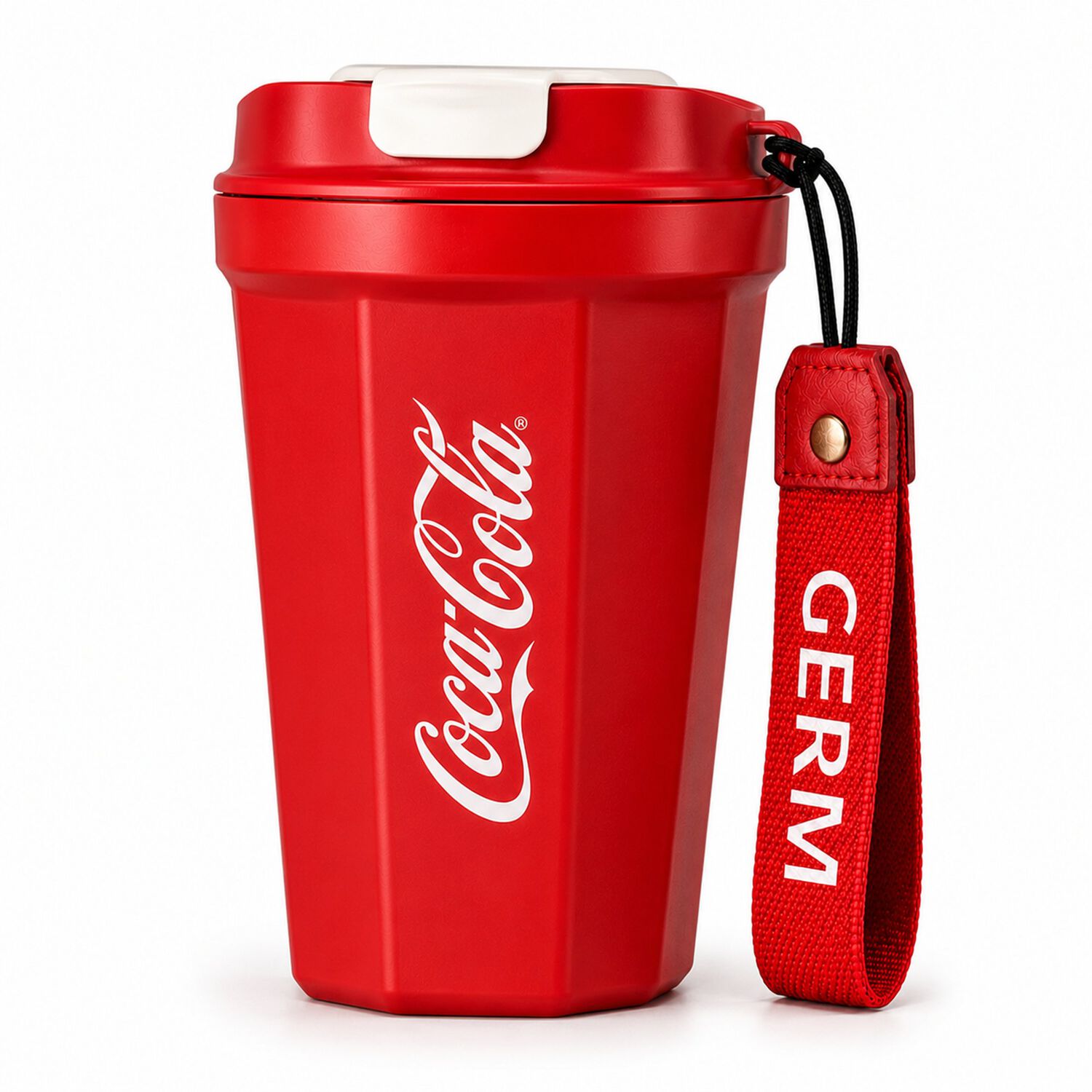 Vaso Termico Mug Germ Coca-cola Acero Inoxidable 390ml Red image number 0.0