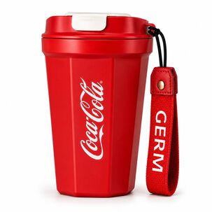 Vaso Termico Mug Germ Coca-cola Acero Inoxidable 390ml Red