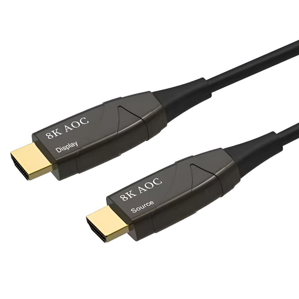 Cable Hdmi 8k Profesional V2.1 De Fibra Óptica 20mt 48gbps image number 0.0