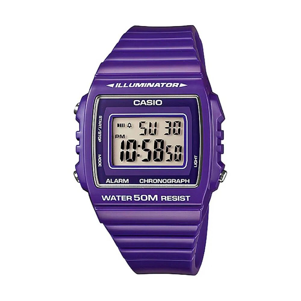 Reloj De Mujer Casio Digital W-215h-6avdf Purple Edition image number 0.0