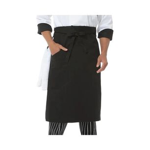 Pack 5 Mandiles Cl&aacute;sicos De Cocina O Sal&oacute;n Negro