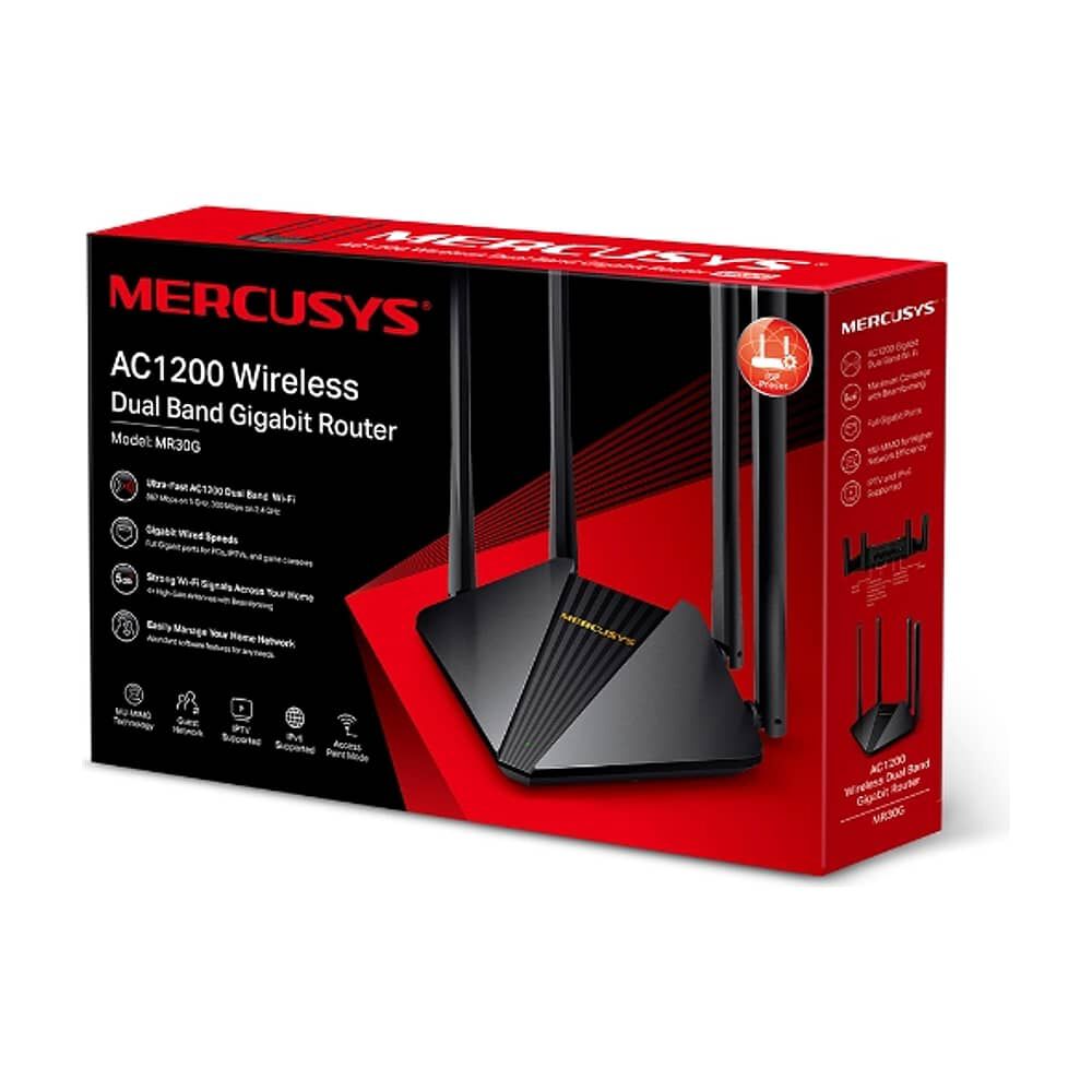 Mercusys Mr50g Router Wi-fi Ac1900 Doble Banda Con Mu-mimo Wi-fi 5 image number 2.0
