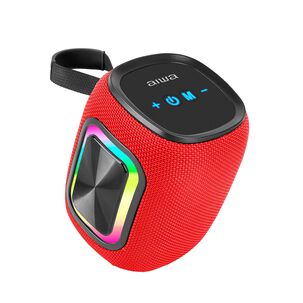 Parlante Bluetooth Aiwa 12w Radio Fm Luz Rgb Aw-kb61