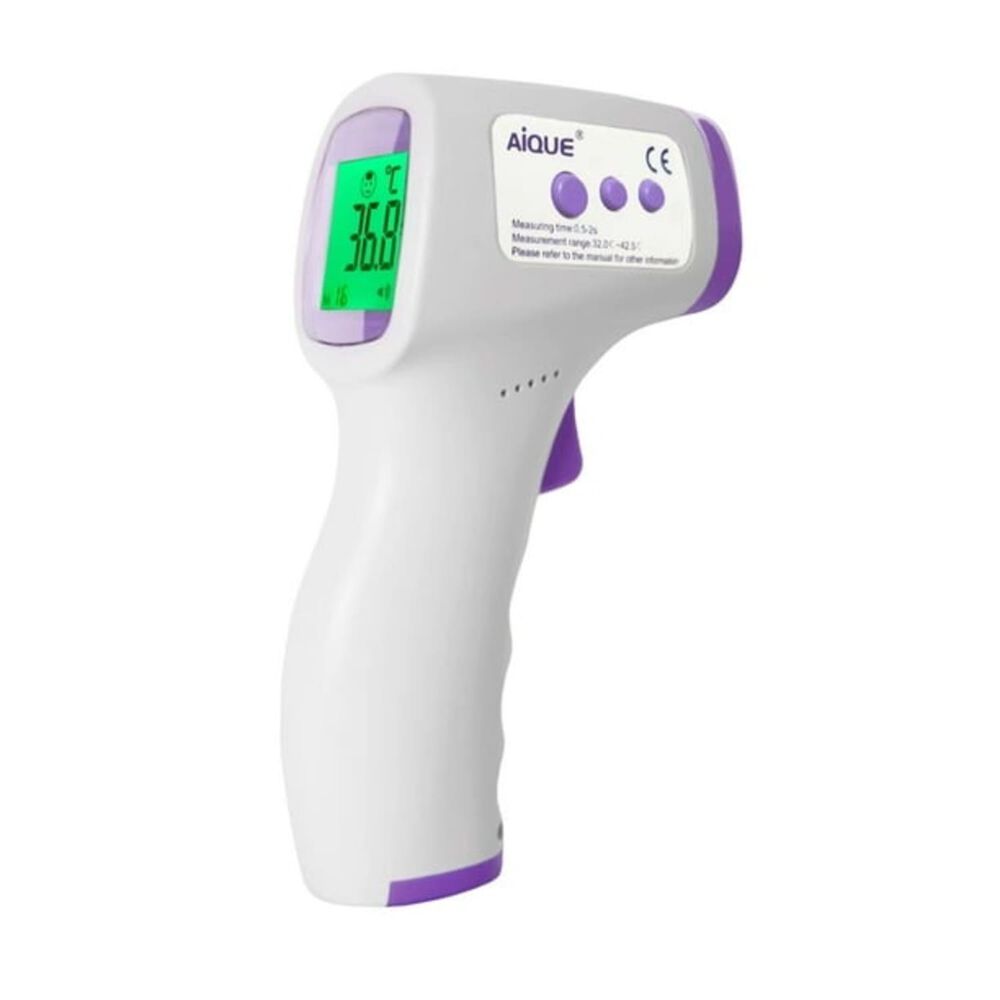 Termometro Digital Infrarrojo Aique Portatil Sin Contacto image number 2.0