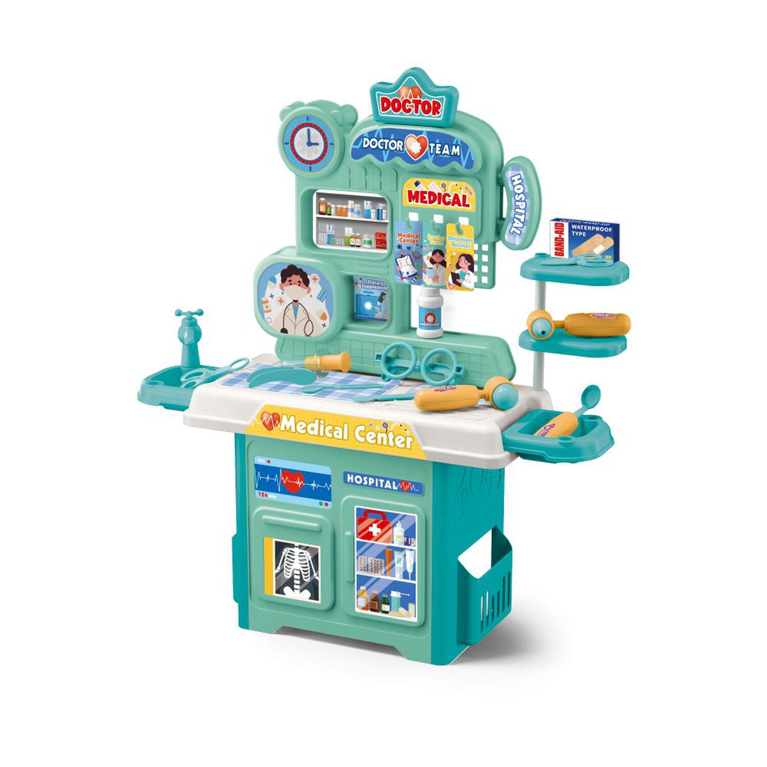 Roleplay Set De Doctor, Cocina, Postres Y Street Food Ass image number 8.0