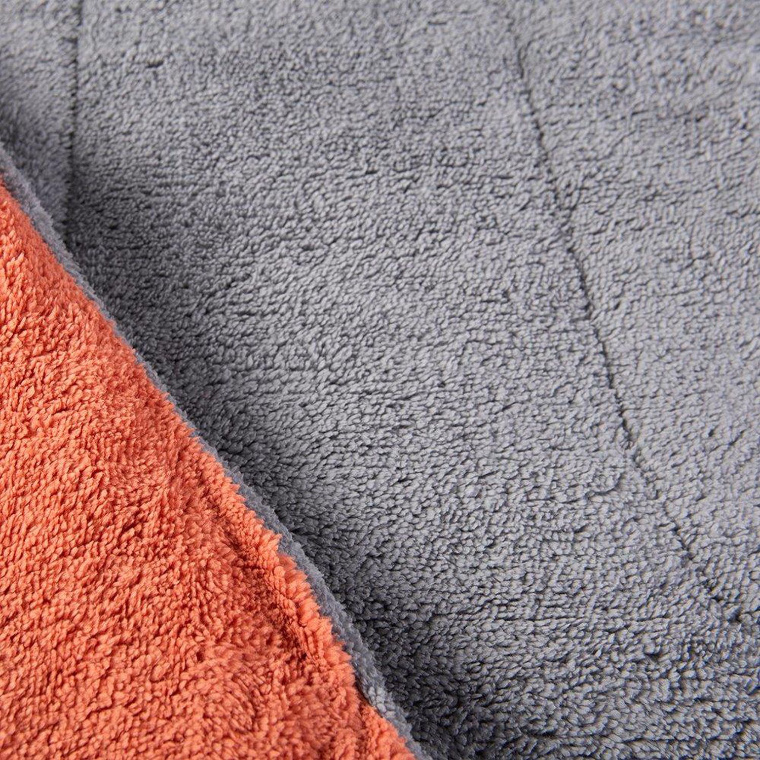 Plumon Sherpa/sherpa 2 Plazas Gris-naranjo image number 1.0