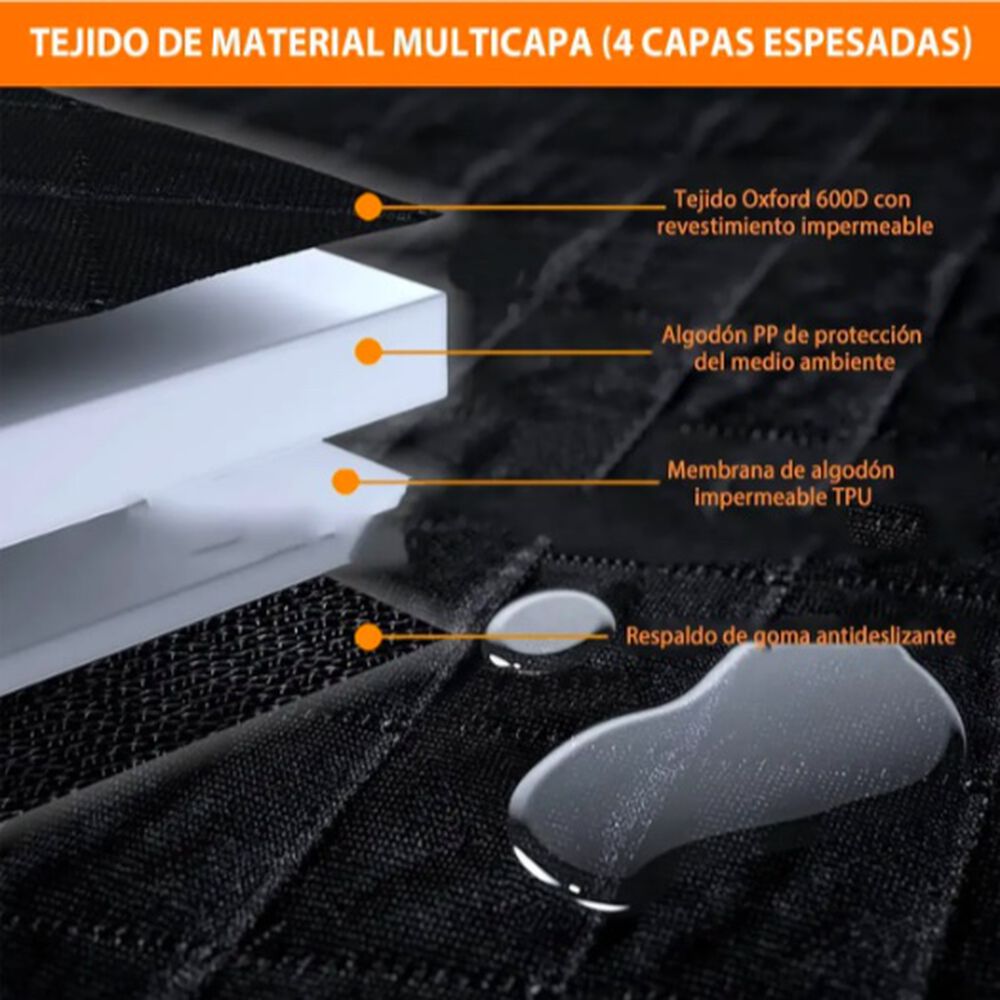 Funda Cubre Asiento Auto Mascotas image number 4.0