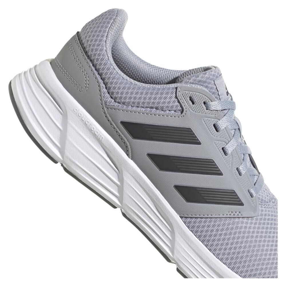 Zapatilla Running Hombre Adidas Galaxy 6 Gris image number 5.0