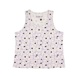 Polera Estampada Sin Mangas Cuello Redondo Mujer Freedom