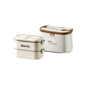 Lonchera Fiambrera Calentadora M&aacute;s Bolso T&eacute;rmico Lubabycas