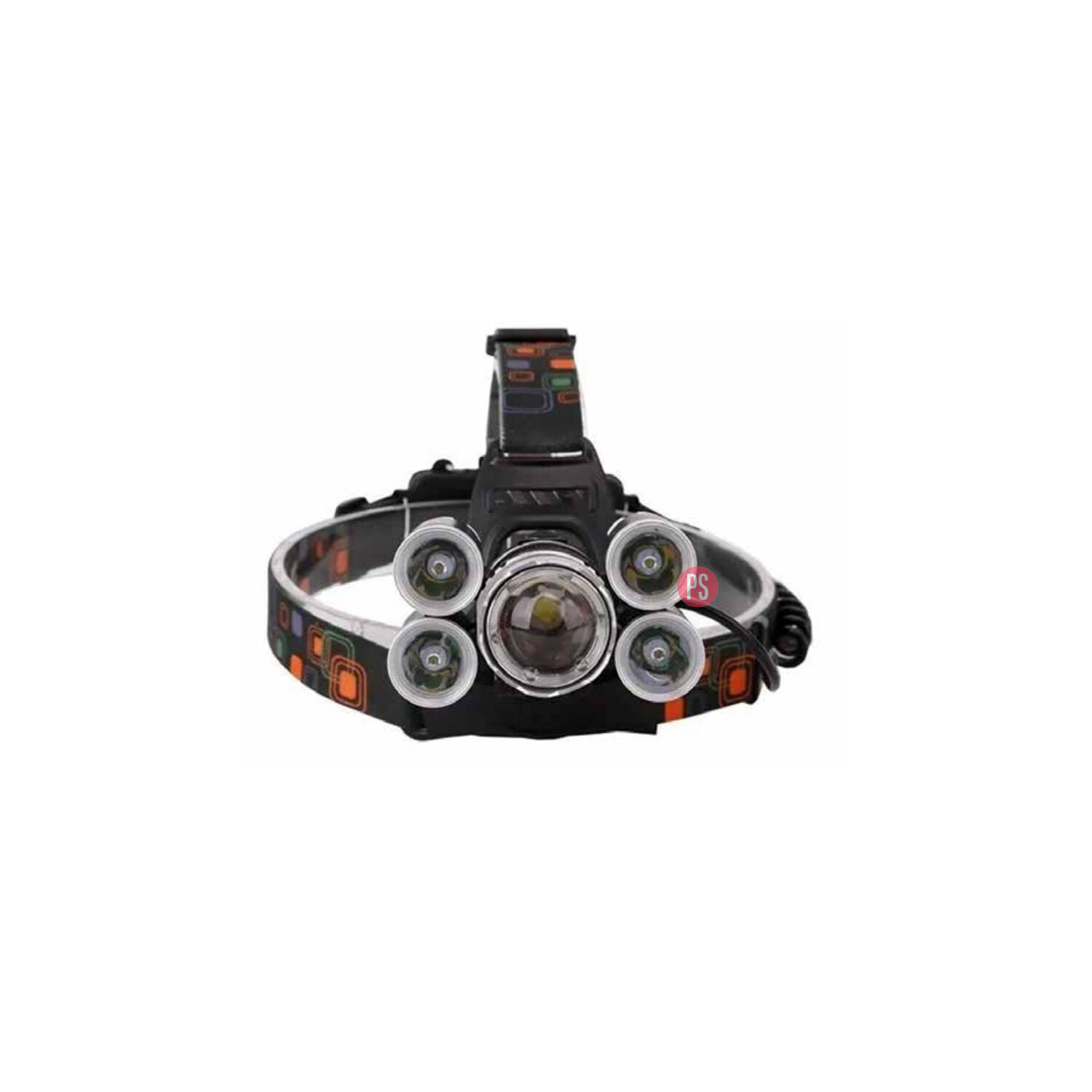 Linterna Led Cabeza 5 Luces Led Recargable - Ps image number 1.0