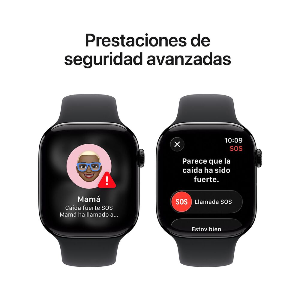 Apple Watch Series 11 Gps 46mm Sport Band M/l - Jet Black image number 5.0