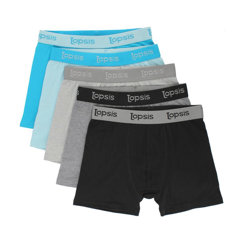 Pack Boxer Niño Topsis / 5 Unidades image number 0.0