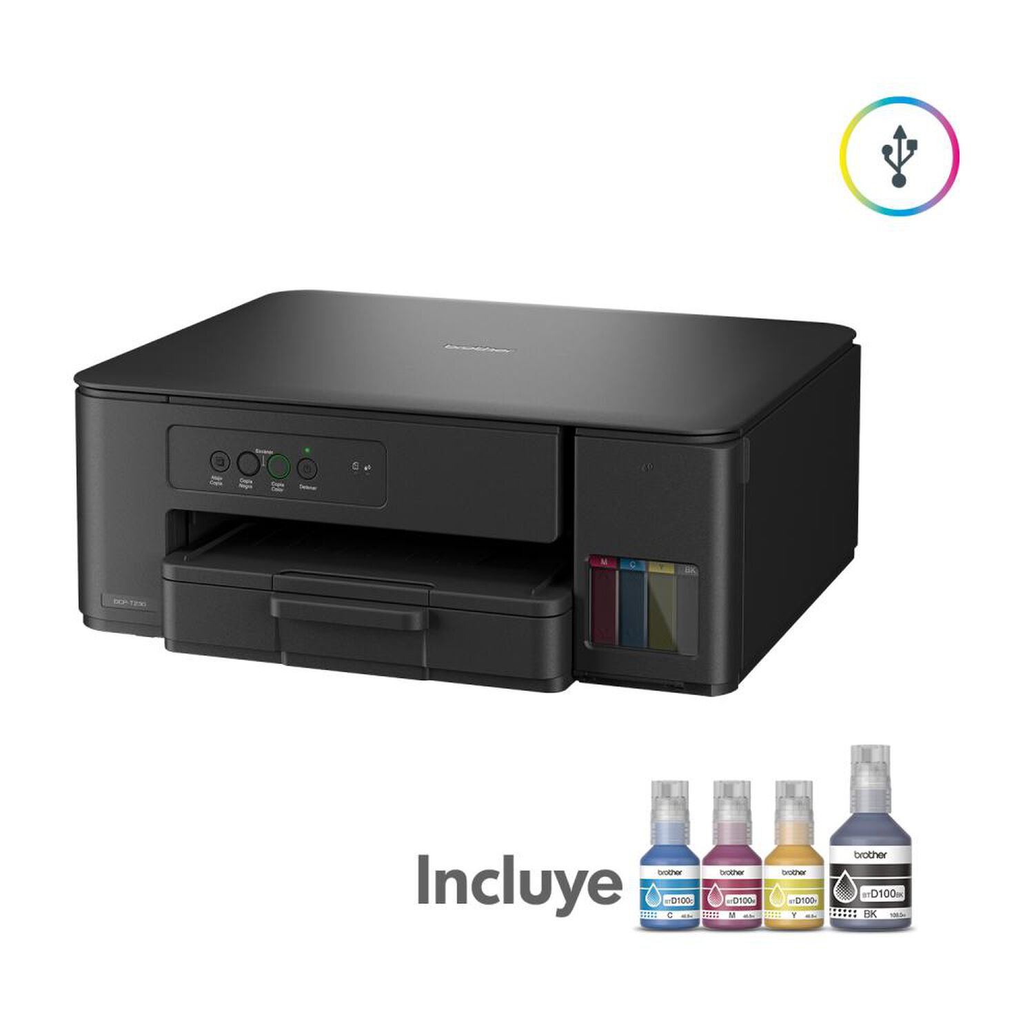Impresora Multifuncional Brother DCPT230 image number 2.0