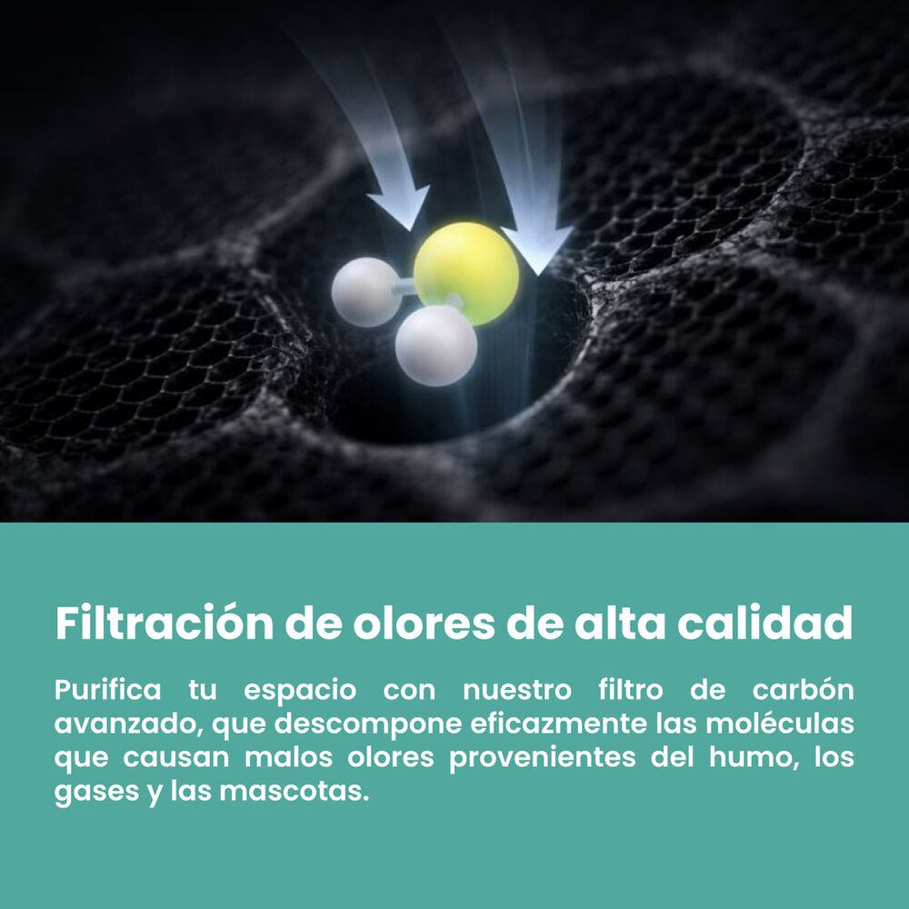 Purificador De Aire Mouvair Om + Filtro Hepa H13 image number 8.0