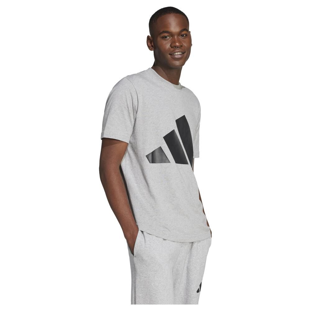 Camiseta Hombre Essentials Adidas Big Logo image number 4.0