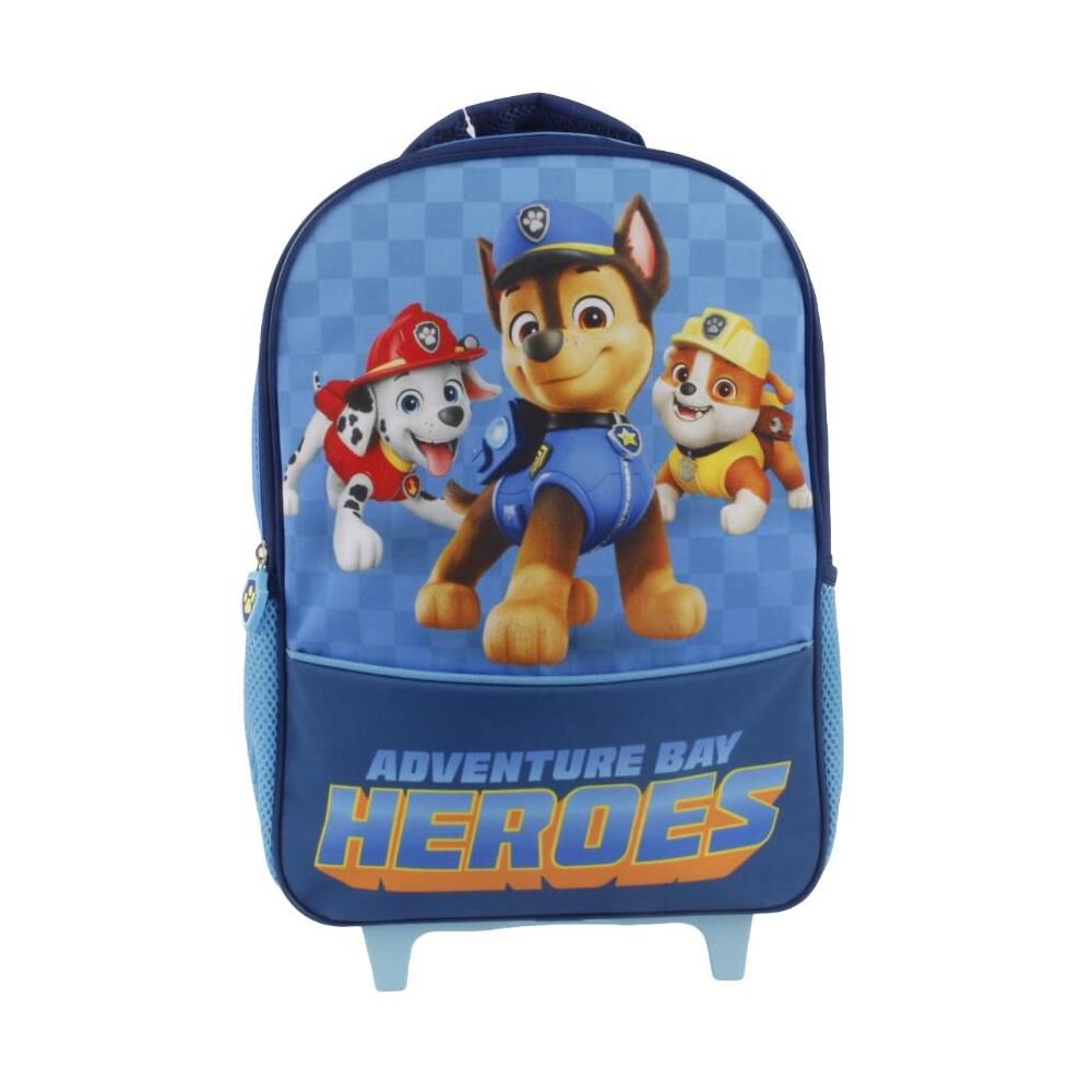 Mochila Infantil Con Ruedas 15 Paw Patrol Boy 2 Diseños image number 0.0