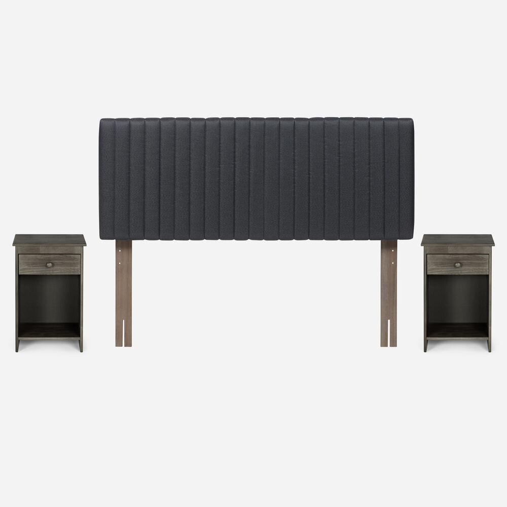 Cama Europea Rosen New Style 6 / 2 Plazas / Base Dividida + Set De Maderas Lucio image number 2.0