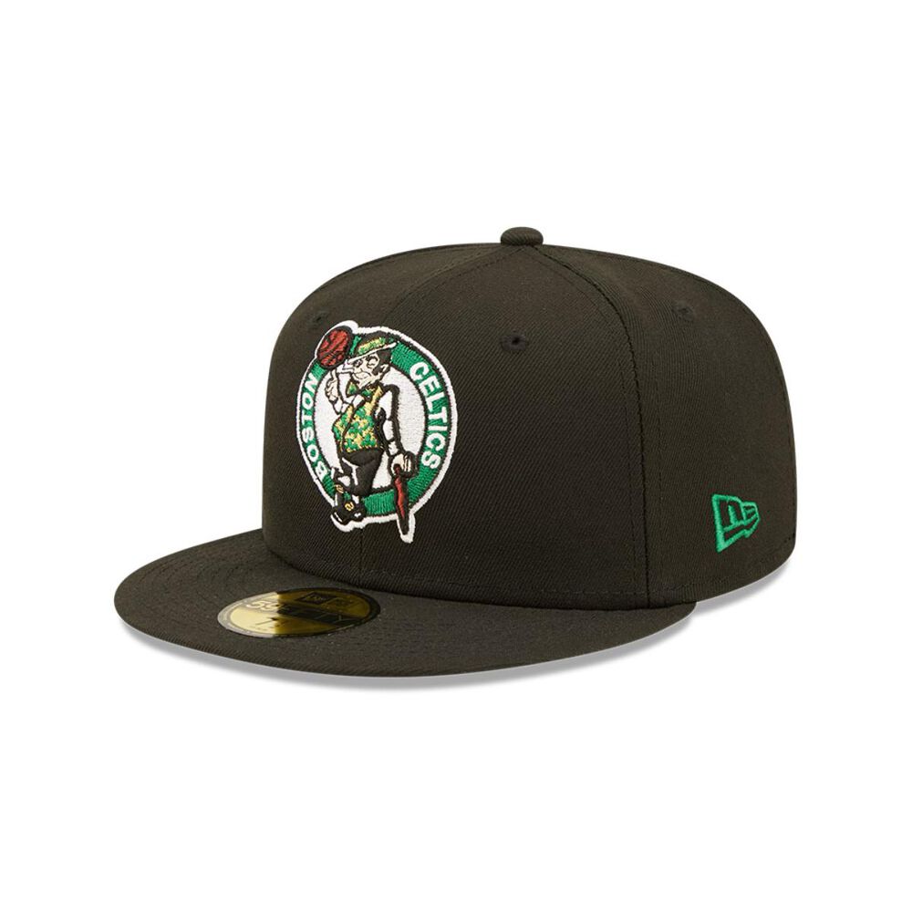 Gorra 59fifty Boston Celtics Nba 59fifty Solid Team Negro image number 0.0