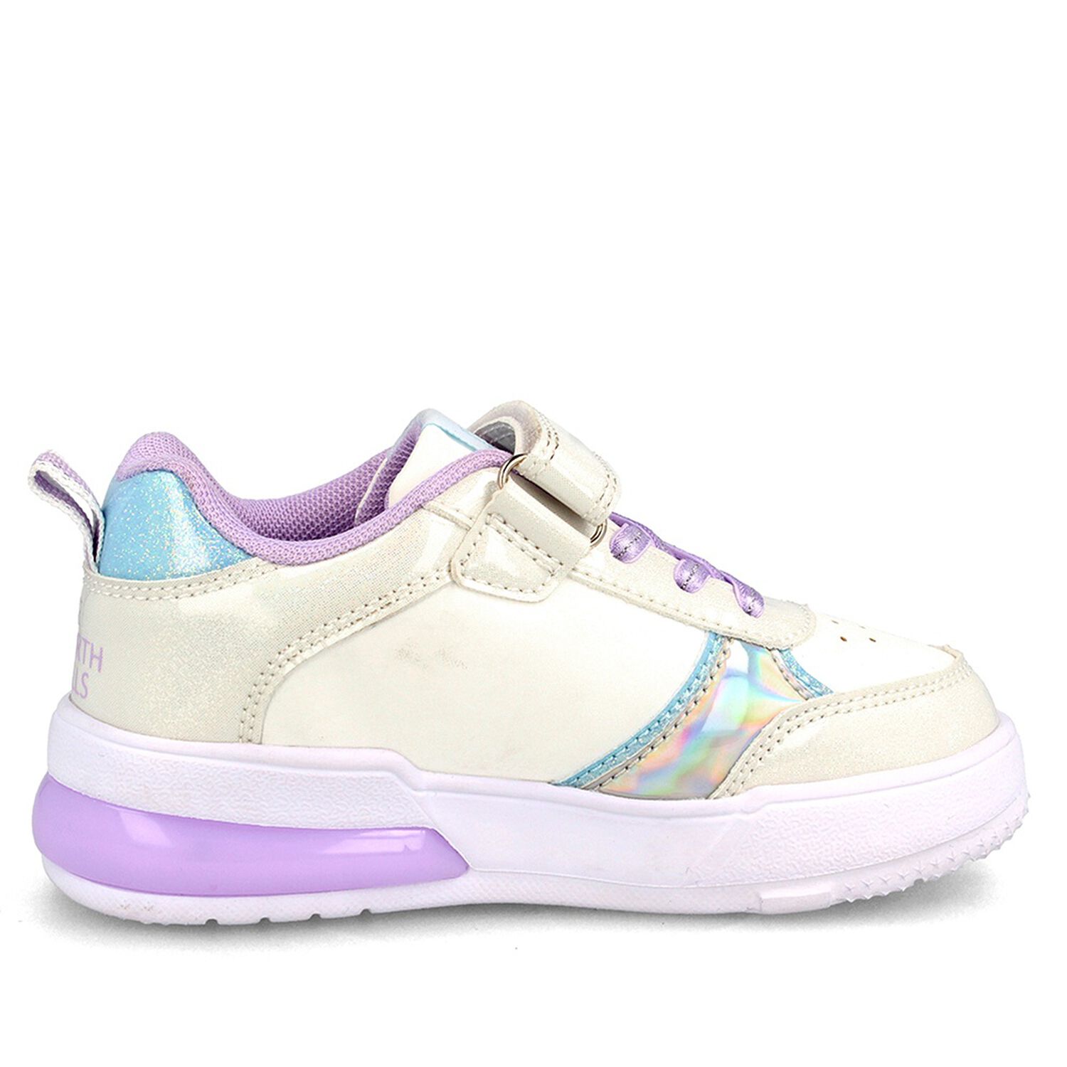 Zapatilla Ni&ntilde;a Bubblegummers Luces Frozen Disney Blanco-aqua image number 0.0