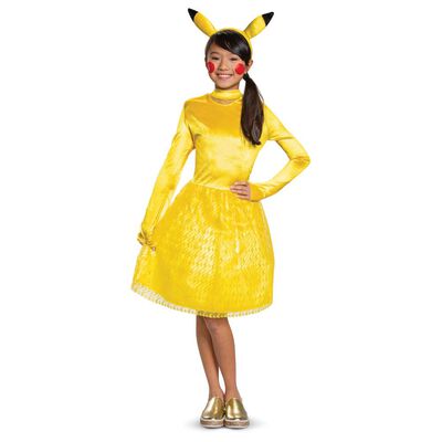 Disfraz Pokemon Pikachu Girl Classic 4-8 años