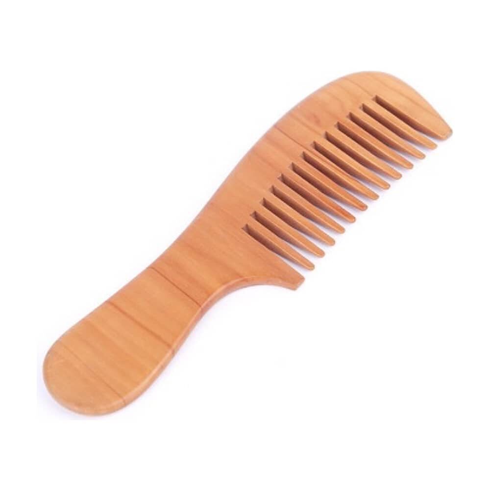 Peine Para Cabello De Madera Caf&eacute; image number 3.0