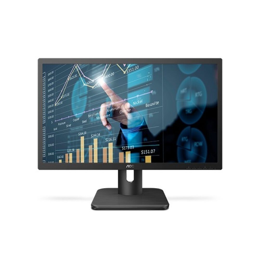 Monitor Aoc Led 20in Hd 60hz 5ms Hdmi Flicker Free 20e1h image number 0.0