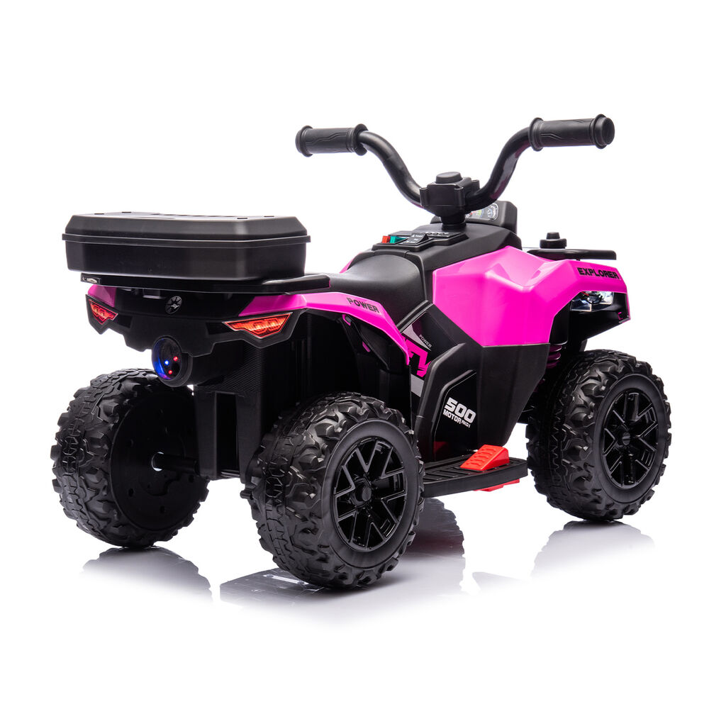 Cuadrimoto A Batería Quad Sx Rosa Bebesit image number 1.0