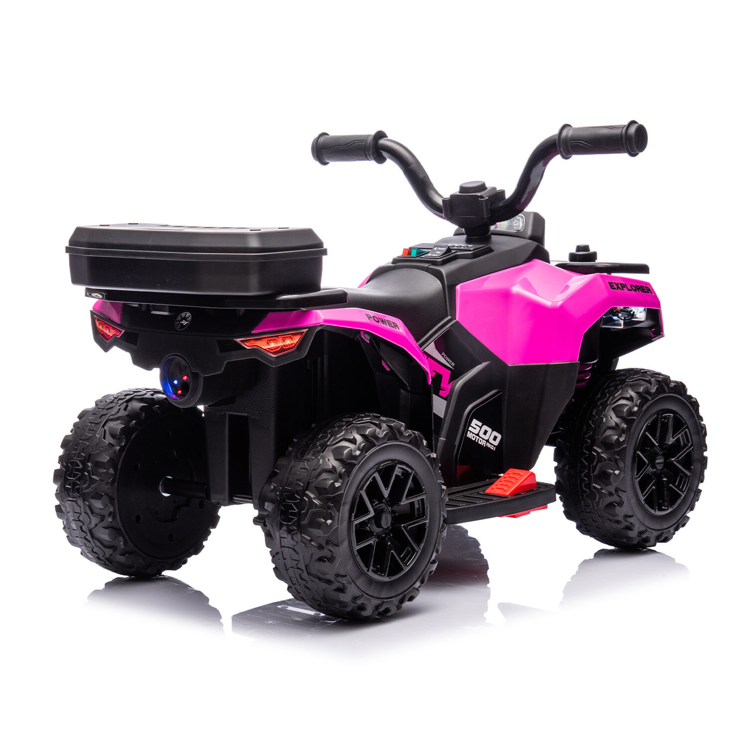 Cuatrimoto A Bater&iacute;a Quad Sx Rosa Bebesit image number 2.0