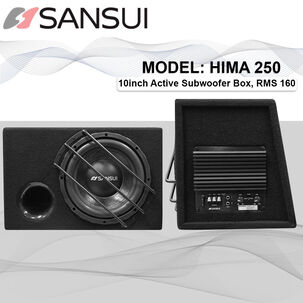 Subwoofer Amplificado Sansui Hima-250 800w 10''