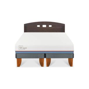 Cama Europea Cic Excellence Plus / 2 Plazas / Base Dividida + Respaldo